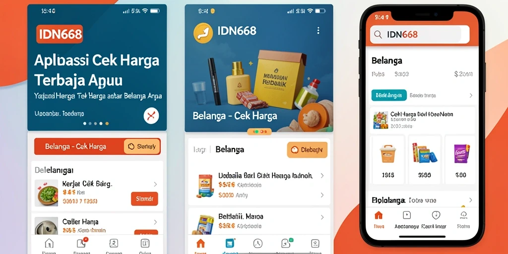 Tampilan antarmuka IDN668 yang sederhana dan fungsional.