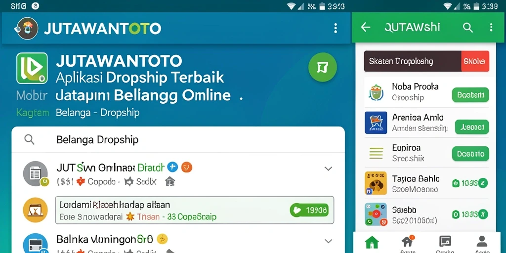 Tampilan antarmuka JUTAWANTOTO yang sederhana dan efisien.